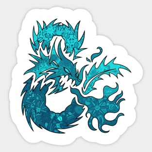 Ice Dragon Sticker